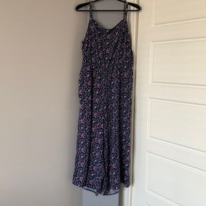 Gap Navy Floral Jumpsuits / Romper